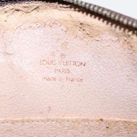 LOUIS VUITTON Monogram Trousse Demi Ronde Cosmetic Pouch - Picture 10 of 16